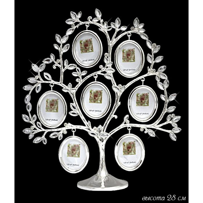 Фоторамка дерево Family, в подарочной упаковке