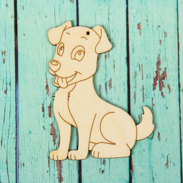 Подвеска - собака "Весёлый щенок"