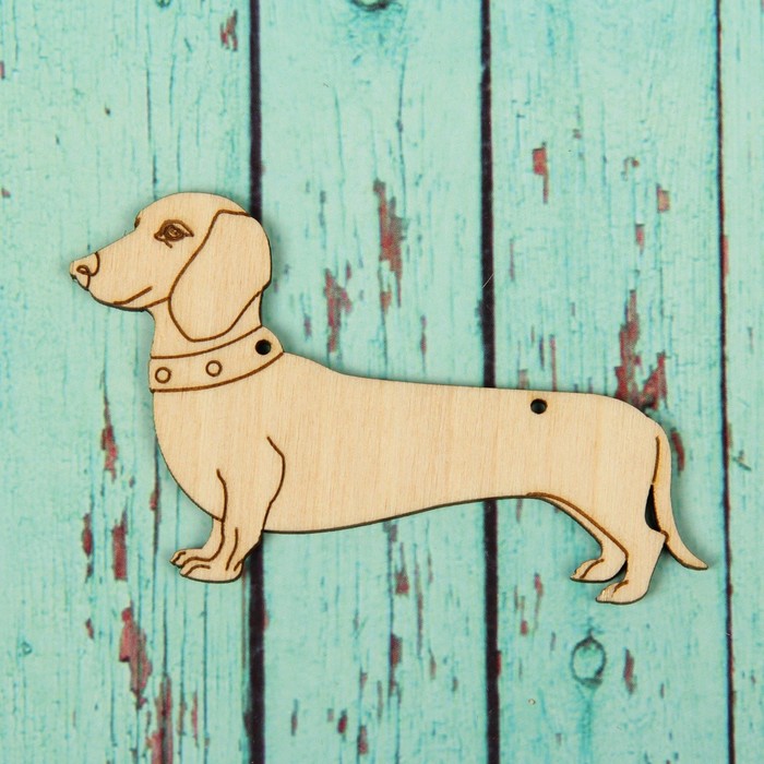 Подвеска - собака "Такса"