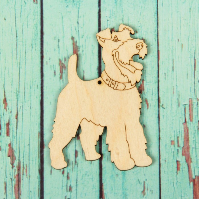 Подвеска - собака "Эрдельтерьер"