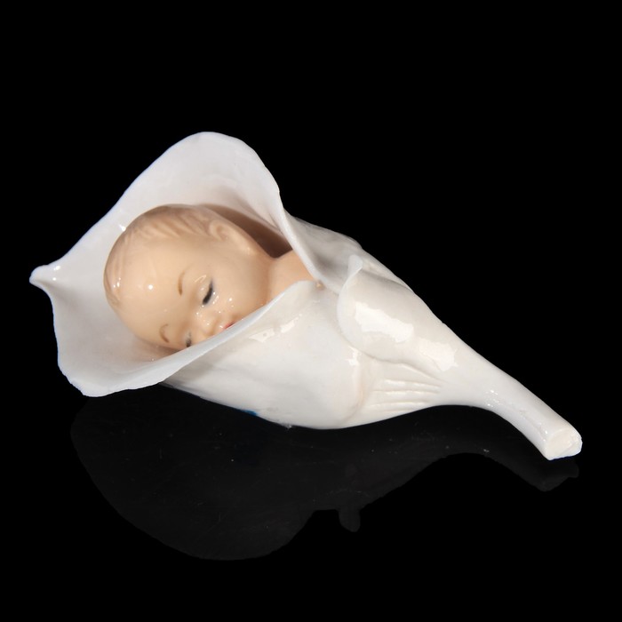 Сувенир "Малыш в бутоне калы" 11х6х4 см