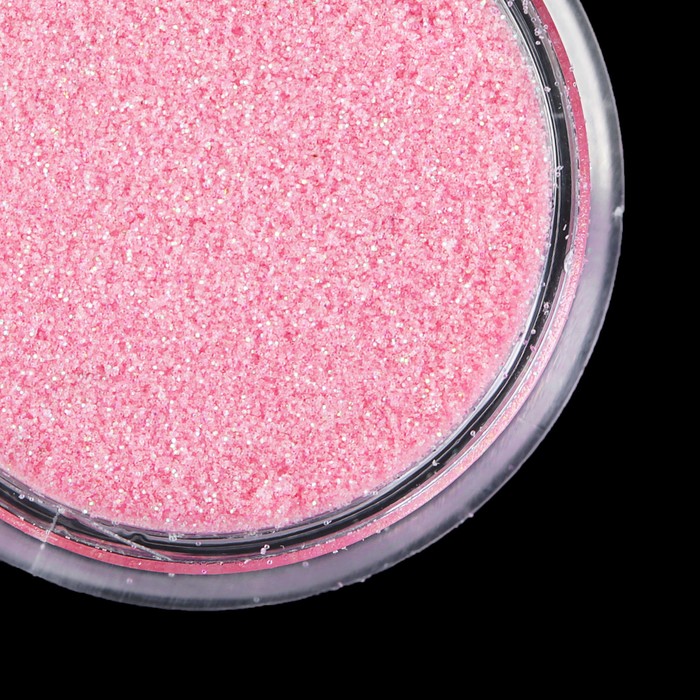 Втирка "Зеркальный блеск" для декора ногтей, мелкая, цвет розовый ирис