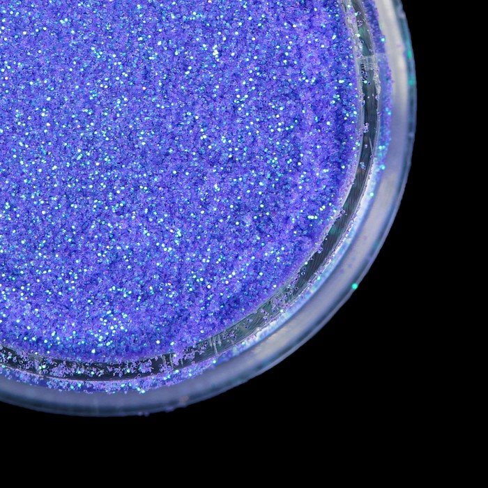 Втирка "Зеркальный блеск" для декора ногтей, мелкая, цвет фиолетовый ирис