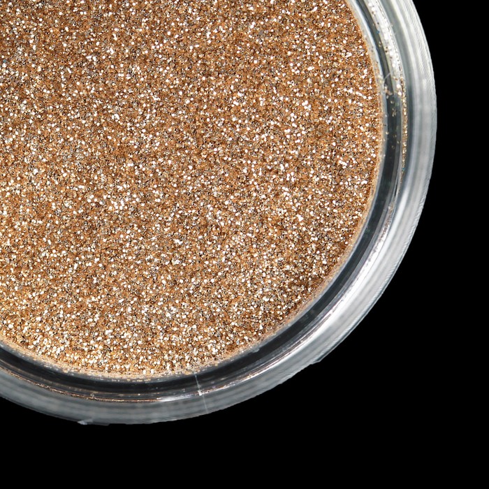 Втирка "Зеркальный блеск" для декора ногтей, мелкая, цвет светло-песочный