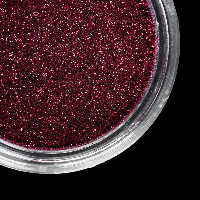 Втирка "Зеркальный блеск" для декора ногтей, мелкая, цвет винный