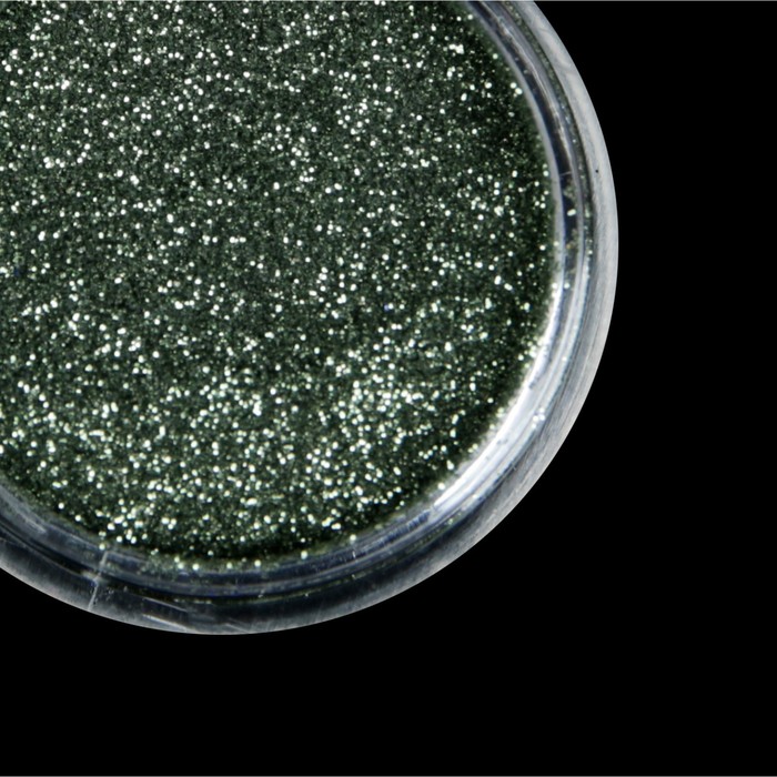 Втирка "Зеркальный блеск" для декора ногтей, мелкая, цвет оливковый