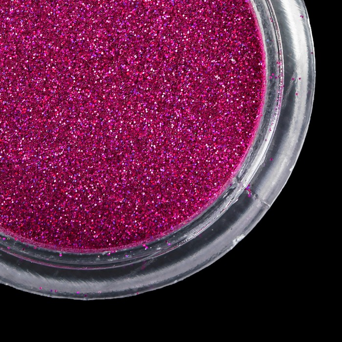 Втирка "Зеркальный блеск" для декора ногтей, мелкая, цвет фиолетовый