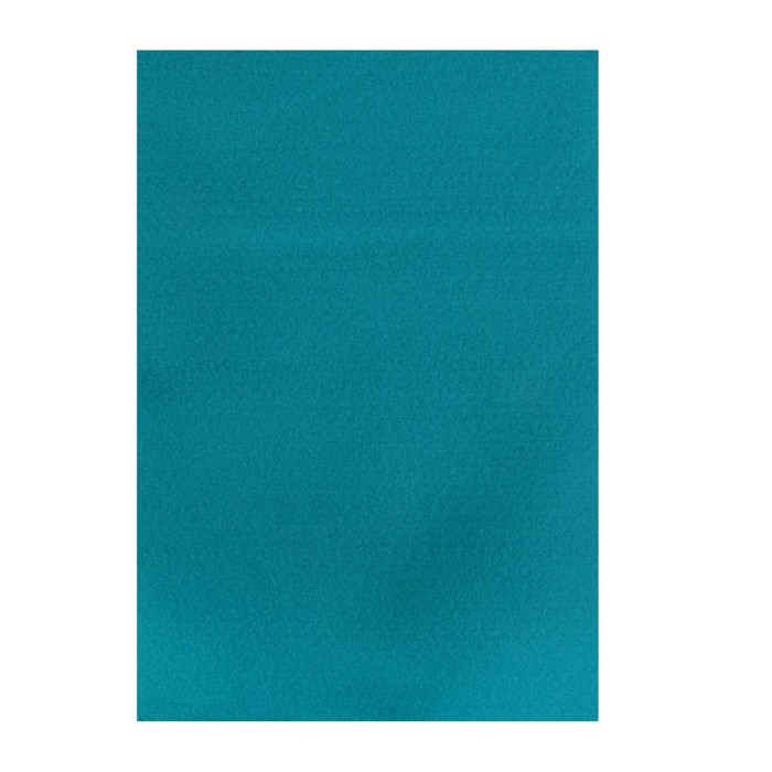 Фетр "Soft" набор 10 листов, 1мм, 21х29,7 см (темная бирюза)