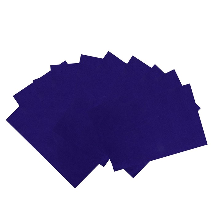Фетр "Soft" набор 10 листов, 1мм, 21х29,7 см (темный индиго)