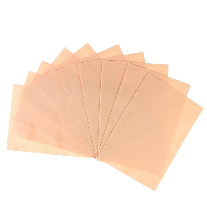 Фетр "Soft" набор 10 листов, 1мм, 21х29,7 см (миндальн.искушение)