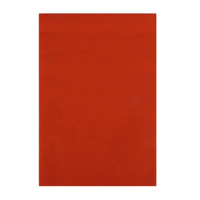 Фетр "Soft" набор 10 листов, 1мм, 21х29,7 см (темно-оранжевый)