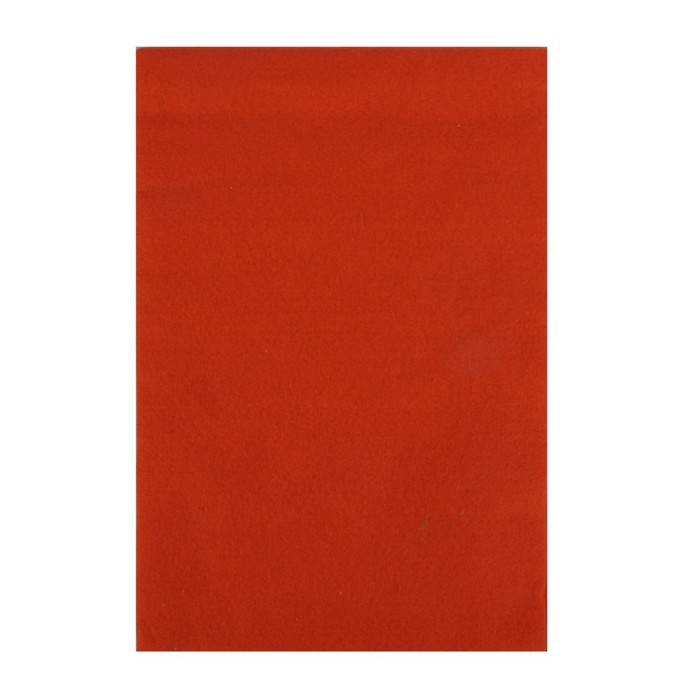 Фетр "Soft" набор 10 листов, 1мм, 21х29,7 см (темно-оранжевый)