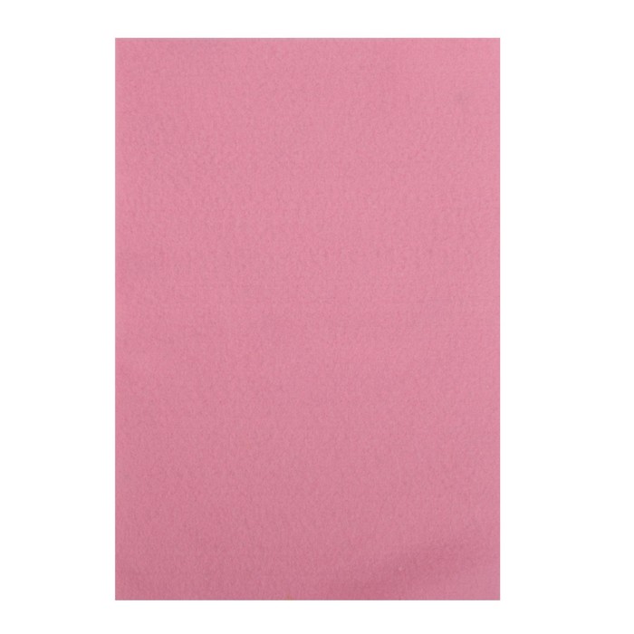 Фетр "Soft" набор 10 листов, 1мм, 21х29,7 см (розовый средний)