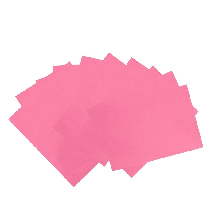 Фетр "Soft" набор 10 листов, 2мм, 21х29,7 см (розовый средний)