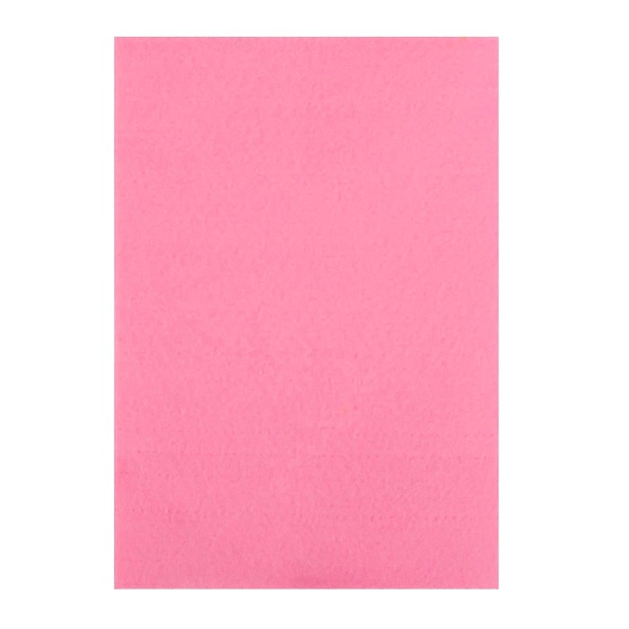 Фетр "Soft" набор 10 листов, 2мм, 21х29,7 см (розовый средний)