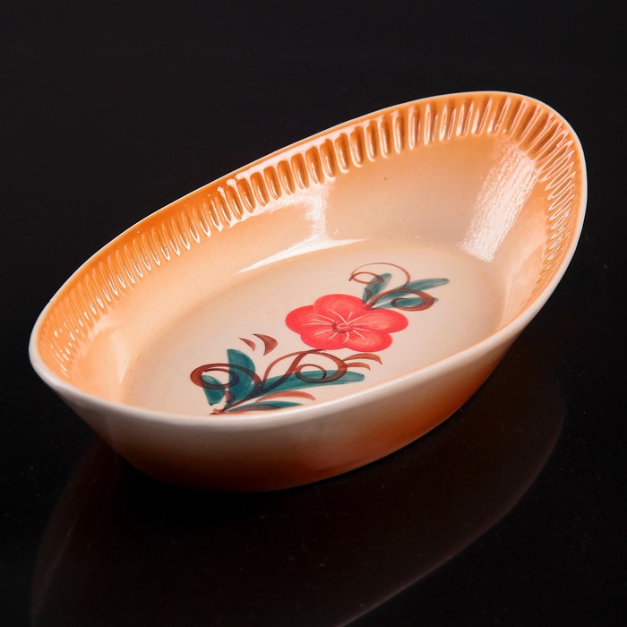 Салатник "Овальный", 29,5х15х5 см, роспись