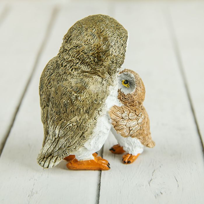 Сувенир «Совёнок с мамой»