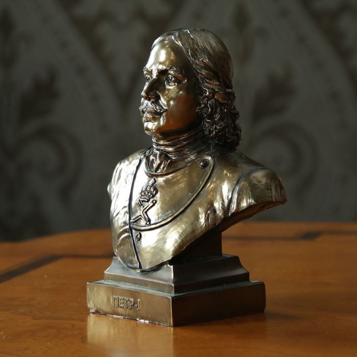Сувенир "Бюст Петр-I" 20,5х17х9,5 см