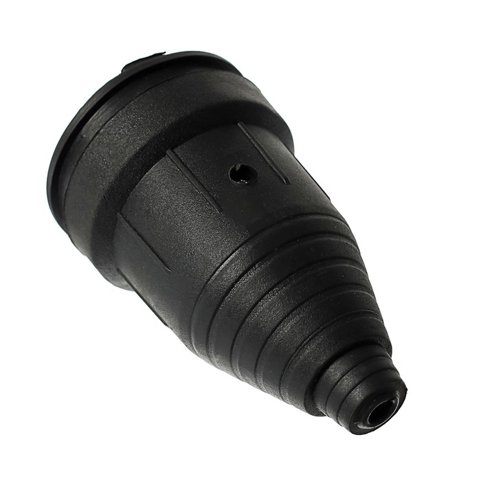 Розетка переносная Tecco, 16 А, каучук, с з/к