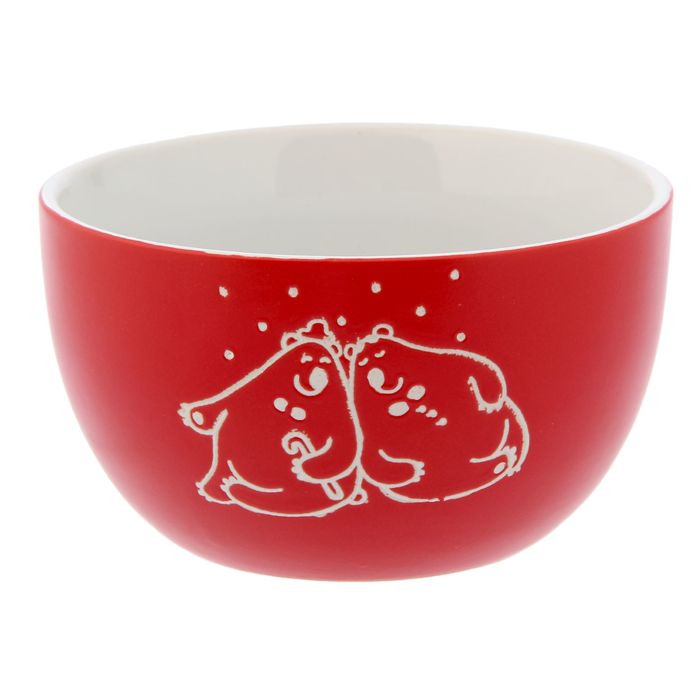 Салатник 600 мл "Доброта", цвет МИКС