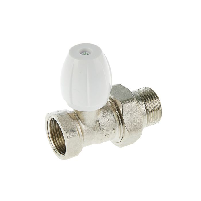 Клапан радиаторный ручной регулирующий Ogint, 3/4", прямой