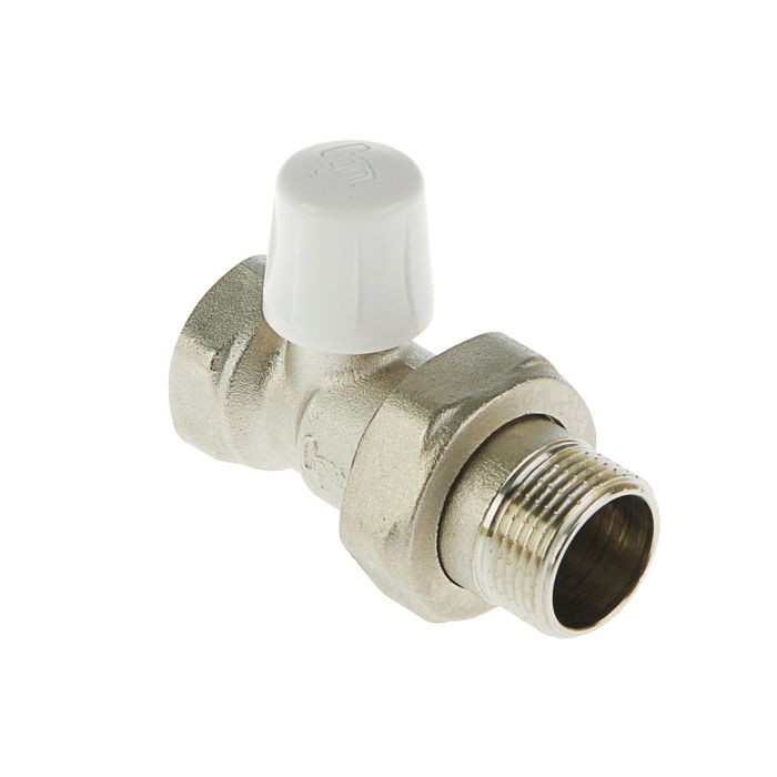 Клапан запорный Ogint, для радиатора 3/4", прямой