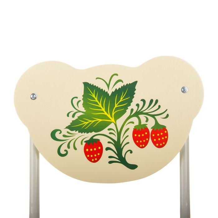 Стул детский регулируемый "Кузя. Роспись"