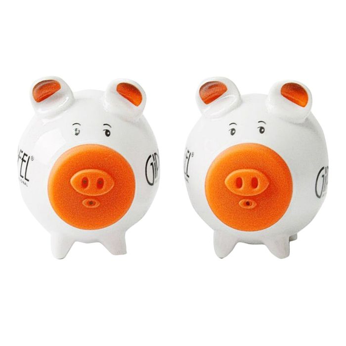 Набор для приправ "Хрюша", 2 предмета Gipfel, оранжевый