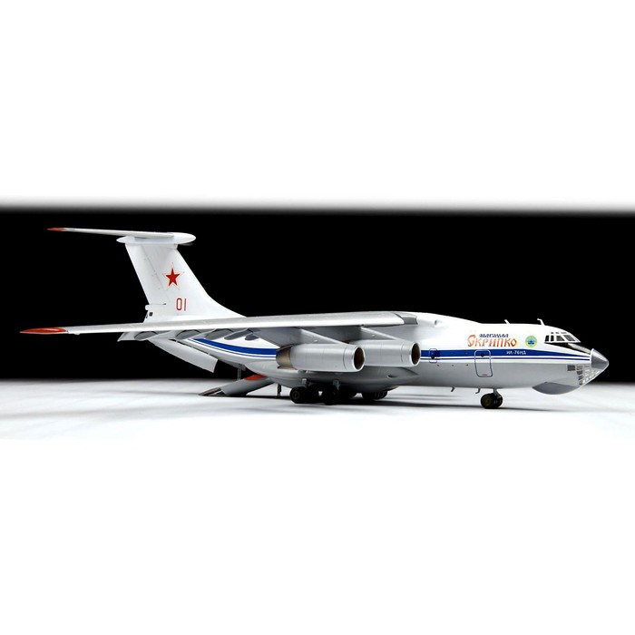 Сборная модель «Российский военно-транспортный самолёт Ил-76МД»