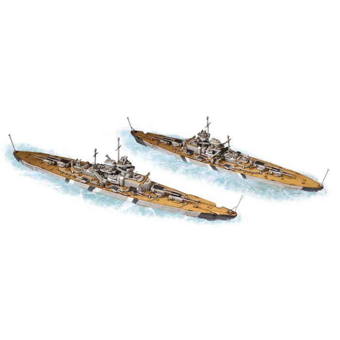 Сборная модель "Немецкий линкор. Бисмарк"