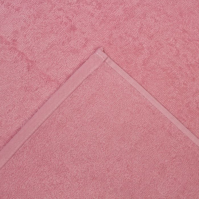 Полотенце махровое "Два сердца как одно", 45х90 см, цвет фуксия, 400 гр/м