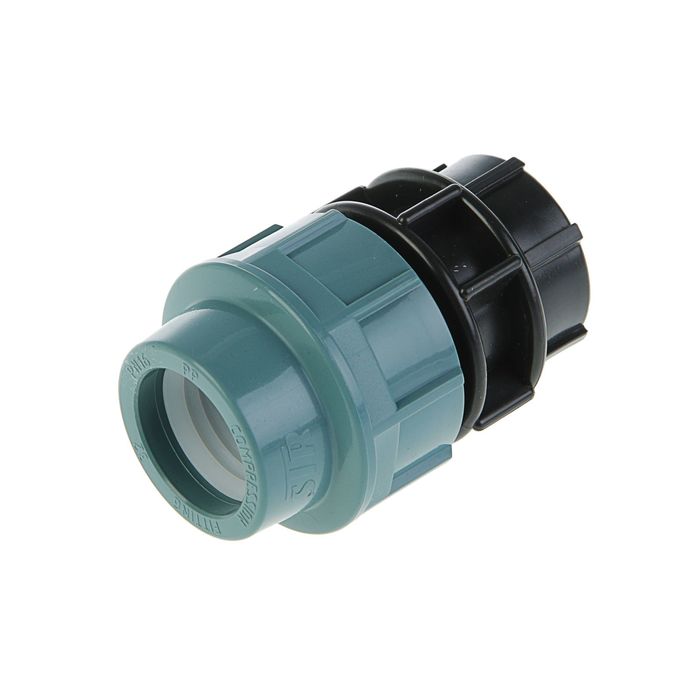 Муфта ПНД STR, 32 мм х 1", внутренняя резьба