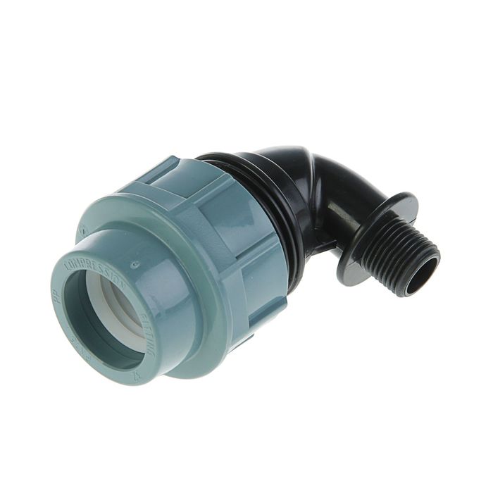 Угол ПНД STR, 32 мм х 1/2", наружная резьба