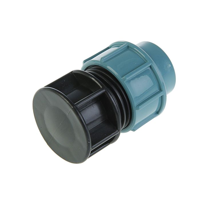 Заглушка цанговая ПНД STR, для трубы 25 мм