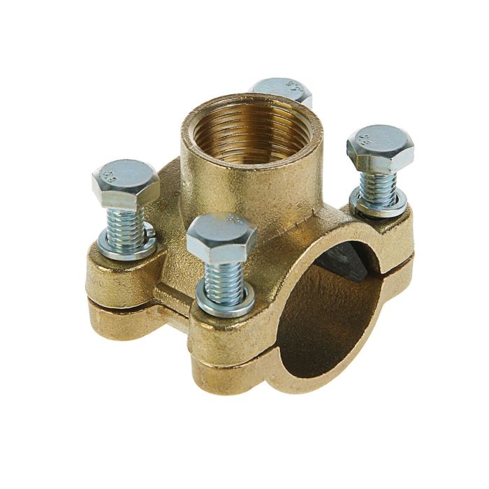 Врезка трубная "Никифоров", 1" внутреняя резьба, латунь