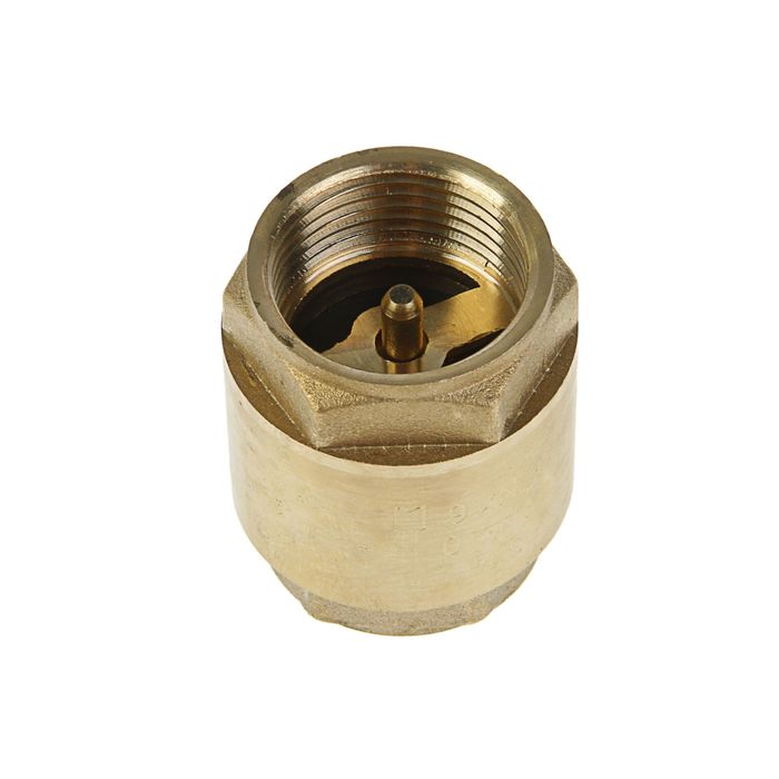 Клапан обратный "Никифоров", 3/4", внутренняя/внутренняя резьба, латунный сердечник