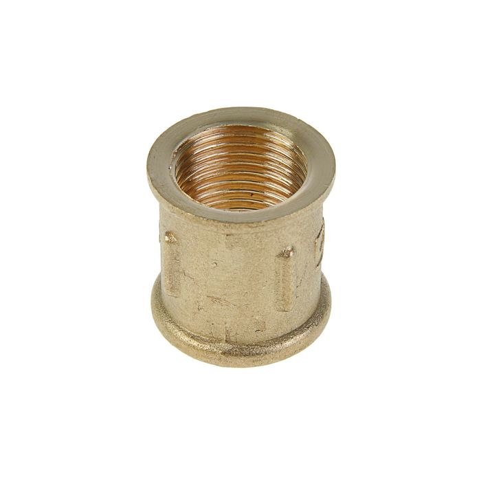 Муфта "Никифоров", 1/2", внутренняя резьба, латунь