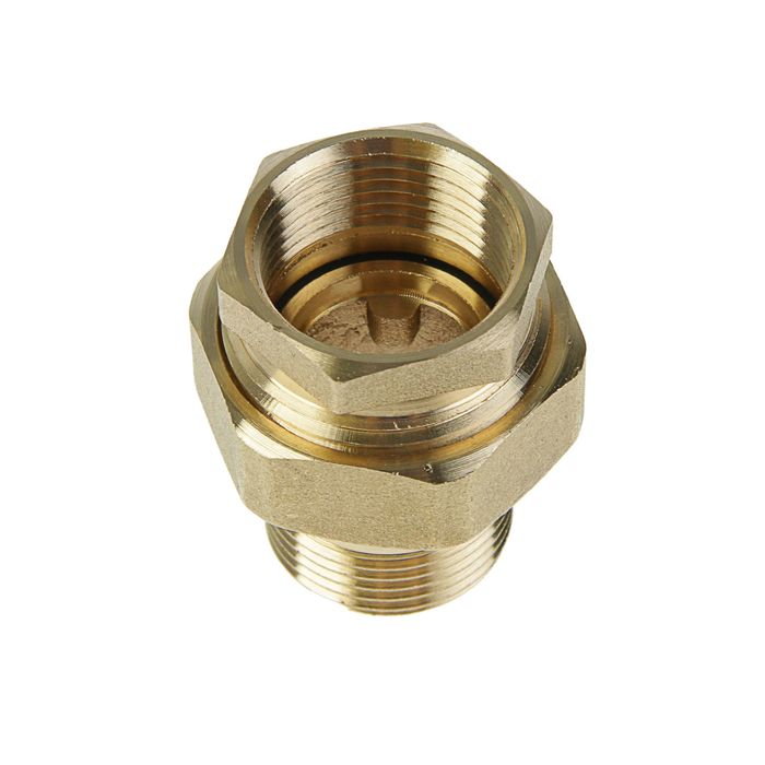 Американка "Никифоров", 3/4", внутренняя/наружная резьба, прямая, латунь