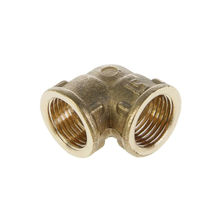 Угол "Никифоров", 1/2", внутренняя резьба, латунь