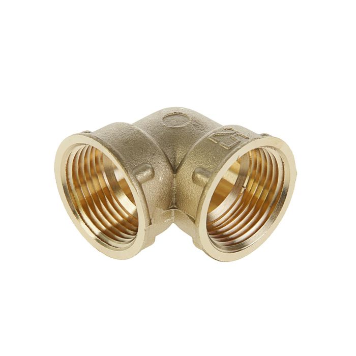 Угол "Никифоров", 1", внутренняя резьба, латунь