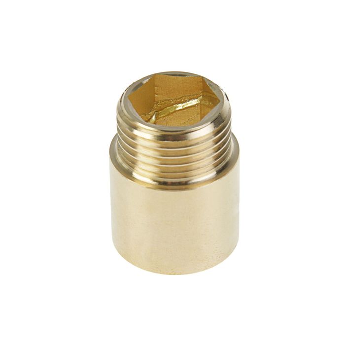 Удлинитель "Никифоров", 1/2" х 20 мм внутренняя/наружная резьба, латунь