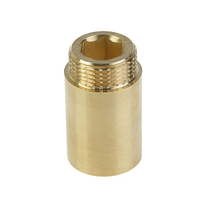 Удлинитель "Никифоров", 3/4" х 40 мм внутренняя/наружная резьба, латунь