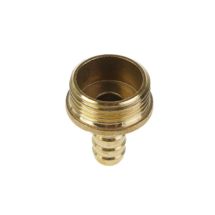 Штуцер "Никифоров", 3/4" х 12 мм наружная резьба, латунь