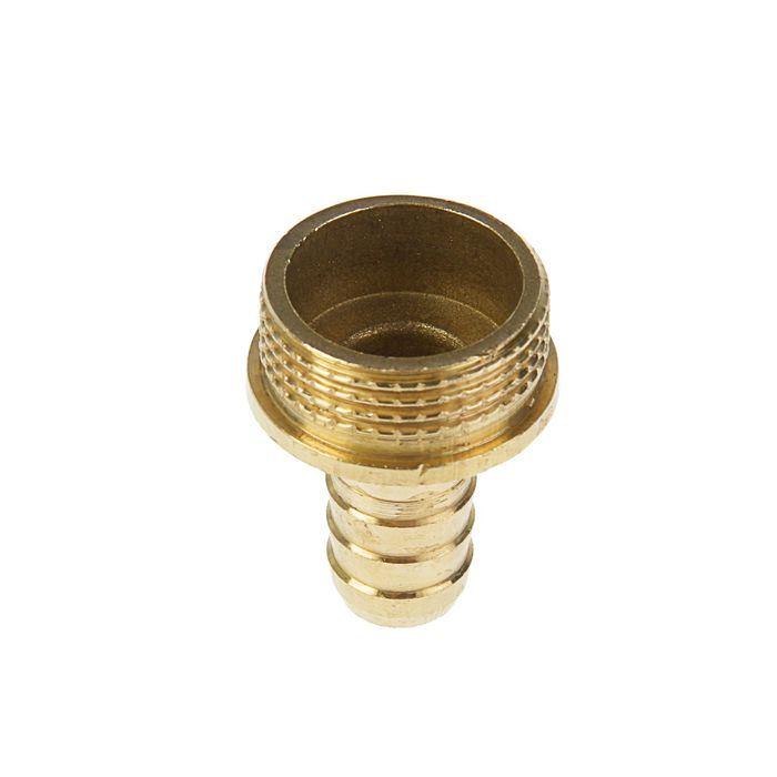 Штуцер "Никифоров", 3/4" х 14 мм наружная резьба, латунь