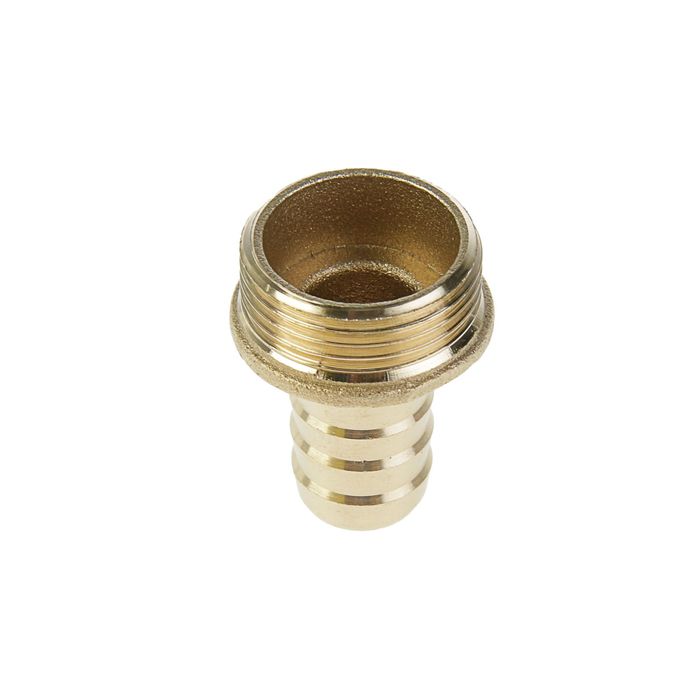 Штуцер "Никифоров", 3/4" х 16 мм наружная резьба, латунь