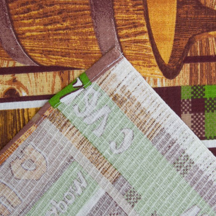 Полотенце банное вафельное "С легким паром" 80х150 см, 176г/м2, хлопок 100%