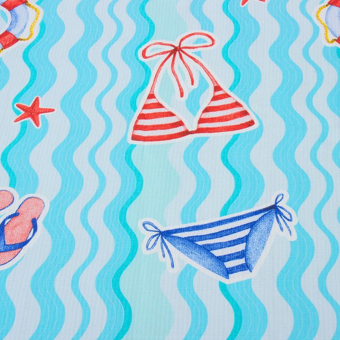 Полотенце банное вафельное "Купальник" 80х150 см, 176 г/м2, хлопок 100%