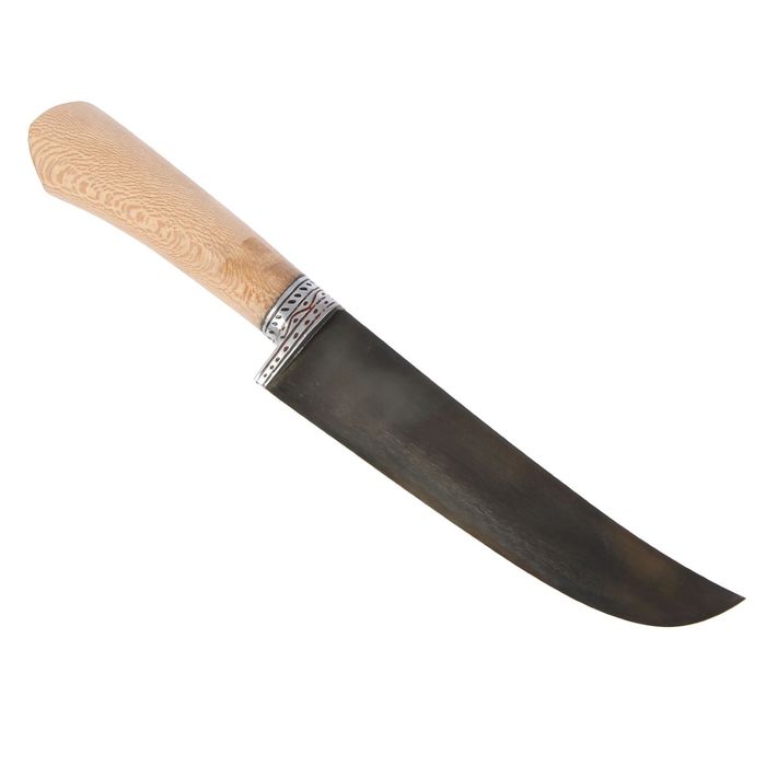 Пчак Шархон большой, рукоять из дерева, гарда с гравировкой