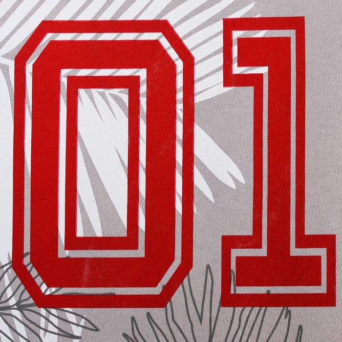 Футболка без рукавов KAFTAN "№1", рост 110-116 (32), 5-6 лет, цвет серый