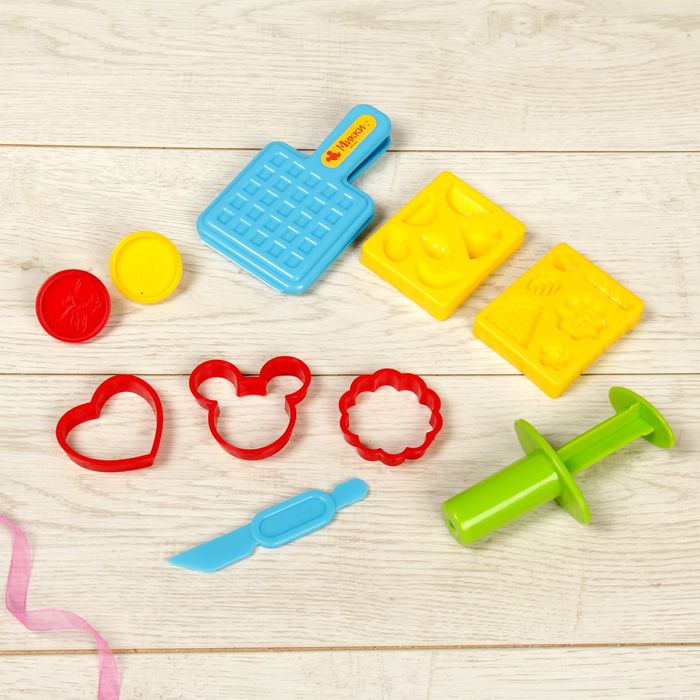 Набор для лепки Disney Клуб Микки Мауса "Магазин сладостей" - 6 цв, аксесс.